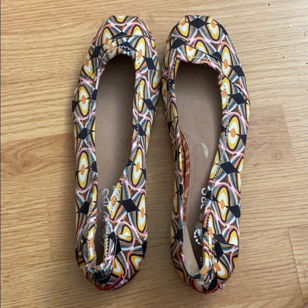Patterned Bobs flats